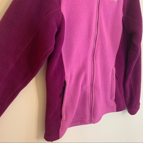 The North Face Khumbu Women’s Fleece Jacket Full Zip Purple size Small - Picture 11 of 12